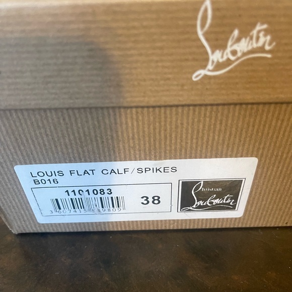 Christian Louboutin Louis Calf/Spike Shoe - Picture 7 of 10